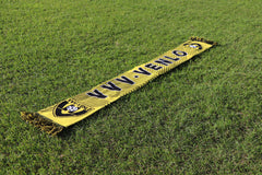 VVV-Venlo sjaal geel/zwart gestreept