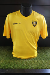 Basic shirt kids - Geel