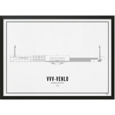 Poster Stadion De Koel x WIJCK 21x30CM