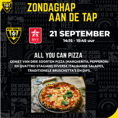 Zondaghap aan de tap | All you can pizza!