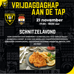 Vrijdaghap aan de tap | Onbeperkt schnitzel
