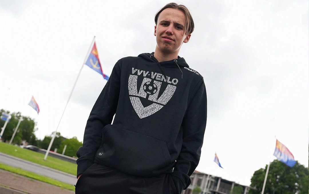 VVV-Venlo hoodie logo clublied